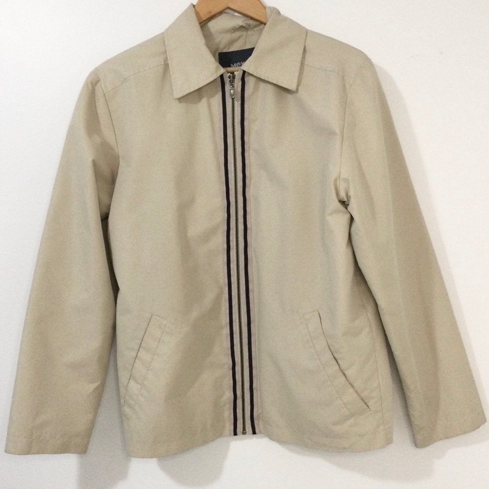 Mexx Windbreaker Lightweight Men’s Beige Jacket, Sz. S